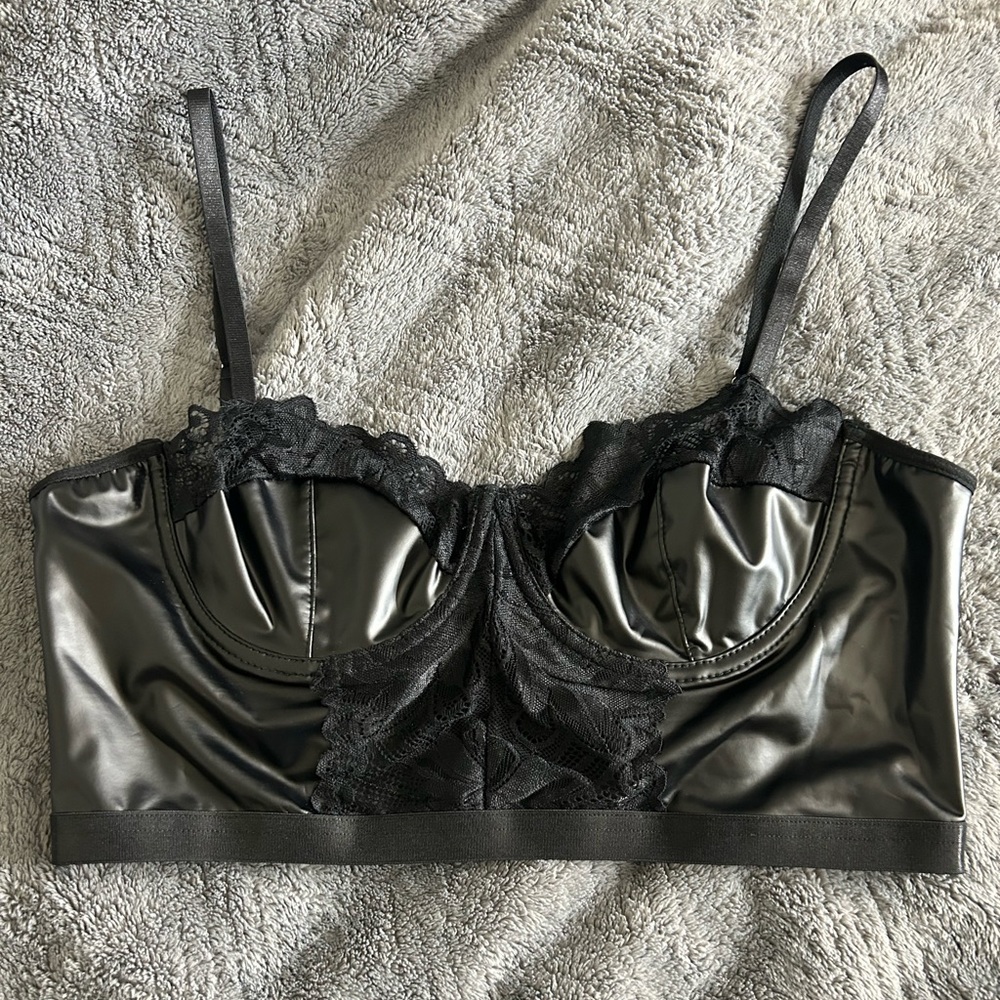 Lace Underwire Bra Top